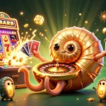 Engage in exciting betting with "keo nha cai hom nay" - a vibrant 3D casino illustration featuring a nautilus roulette wheel.