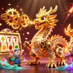 Experience exciting gameplay with slot gacor gampang menang, featuring vibrant 3D character designs and dynamic casino elements.